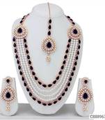 Black pearl jewellery-combo