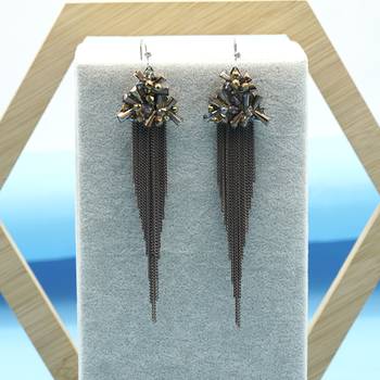 Brown earrings 2