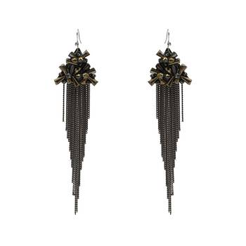 Brown earrings 3