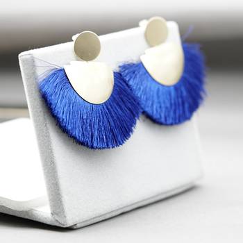 Indigo earrings 2