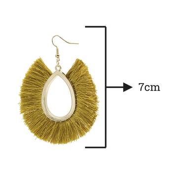 Yellow earrings 2
