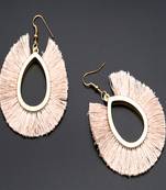Peach earrings