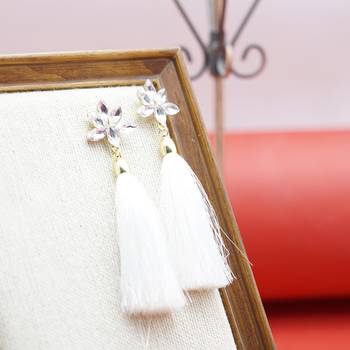 White earrings 1
