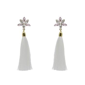 White earrings 4