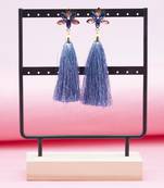 Blue earrings