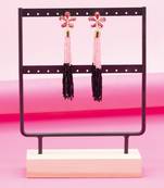 Pink earrings
