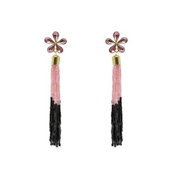 Pink earrings 4