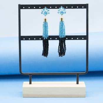 Blue earrings 1