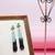Green earrings