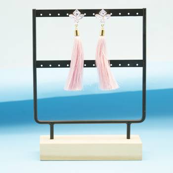 Pink earrings 1