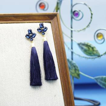 Blue earrings 2