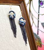 Blue earrings
