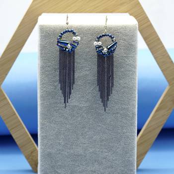 Blue earrings 2