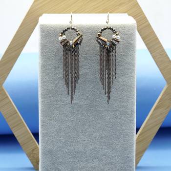 Brown earrings 2