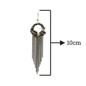 Brown earrings 3