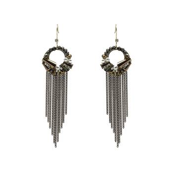 Brown earrings 4