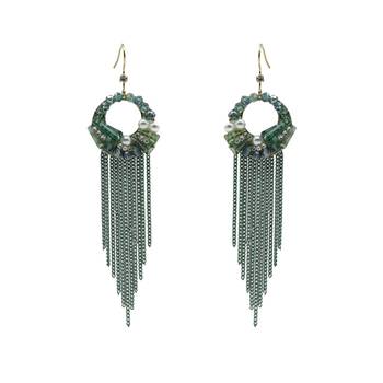 Green earrings 4