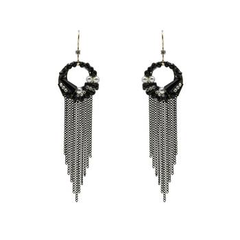 Black earrings 4