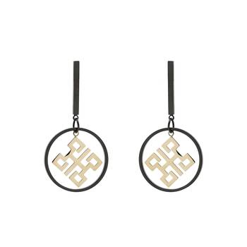 Black earrings 4