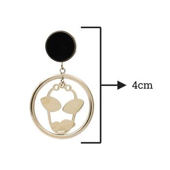Black earrings 3