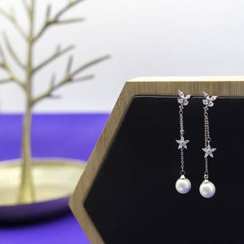 Pink earrings 1