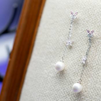 Pink earrings 2