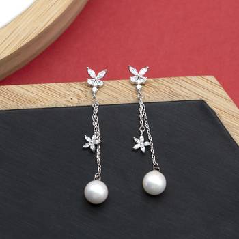 White earrings 2