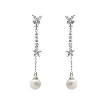 White earrings 4