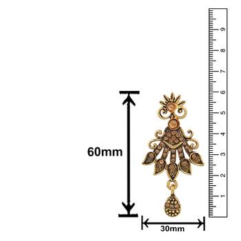 Gold crystal necklace-sets 3