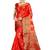 Multicolor Woven Art Silk Saree With Blouse