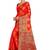 Multicolor Woven Art Silk Saree With Blouse