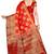 Multicolor Woven Art Silk Saree With Blouse