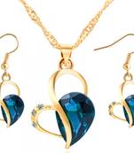 Blue necklace-sets