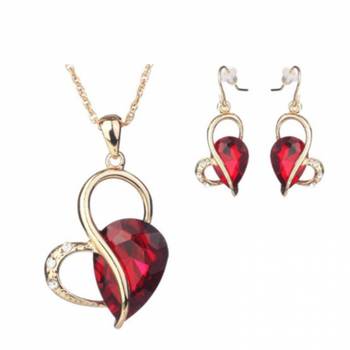 Maroon necklace-sets 2