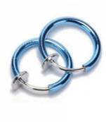 Blue nose-ring