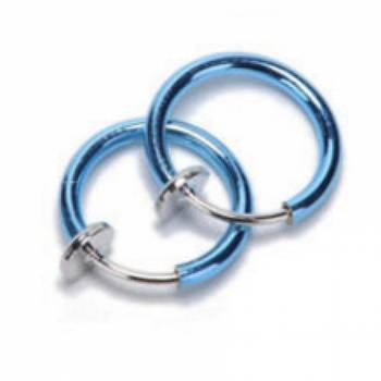 Blue nose-ring 2