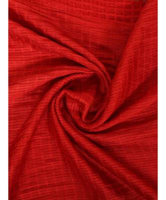 red  Self Designz Silk Dupatta 5