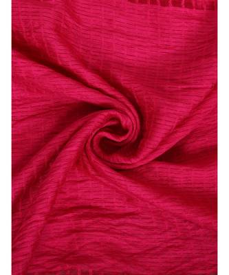 magenta  Self Designz Silk Dupatta 5