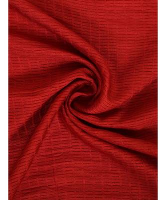 red  Self Designz Silk Dupatta 5