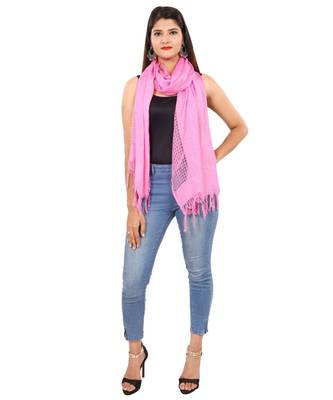 pink   Self Designz Silk Dupatta 4