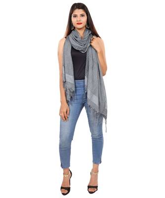 grey   Self Designz Silk Dupatta 4