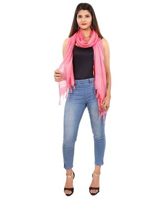 peach   Self Designz Silk Dupatta 4