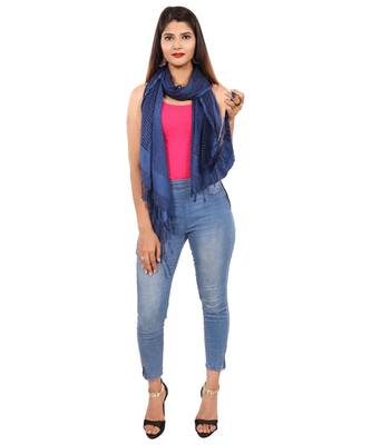 blue   Self Designz Silk Dupatta 4