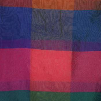multicolor  Multi Checks Chenderi Dupatta 4