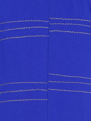 Blue Printed Cotton Kids Kurta Set 4