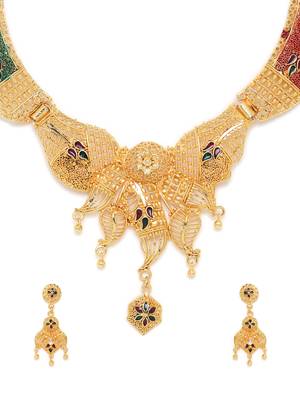 Gold Necklace-Sets 3