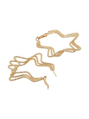 Gold Earrings 3
