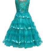 Green Net Party Gown