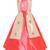 Red Satin Party Gown