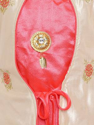 Red Satin Party Gown 4